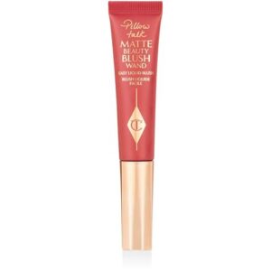 Charlotte Tilbury Matte Blush Wand in Pillow Talk - Perfect for Olive Skin