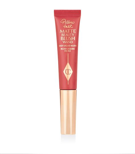 Charlotte Tilbury Matte Blush Wand in Pillow Talk - Perfect for Olive Skin