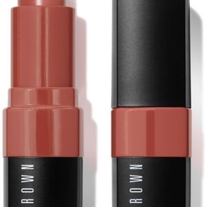 Bobbi Brown Crushed Lip Colour in Italian Rose, a rich rose lipstick.