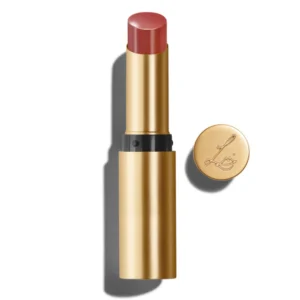 Lisa Eldridge Baume Embrace in Epanoui, a mauve pink tinted lip balm.