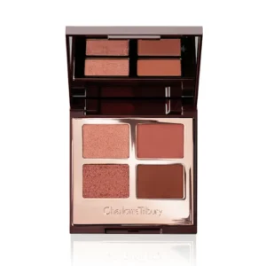 Charlotte Tilbury Pillow Talk Dreams Palette with soft pink and warm brown shades.