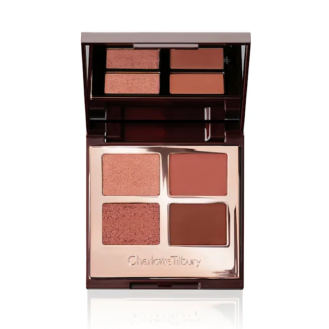 Charlotte Tilbury Pillow Talk Dreams Palette with soft pink and warm brown shades.